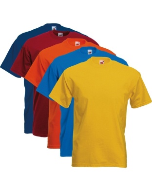 Fruit of the Loom T-Shirts 5 Pack - Super Premium