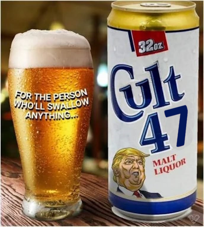 For the person who'll swallow anything... Cult 47