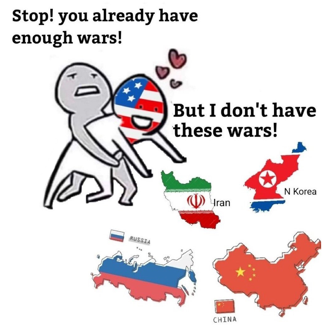 STOP! You already have enough wars!