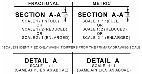 Sectional and Extracted Scale Identification