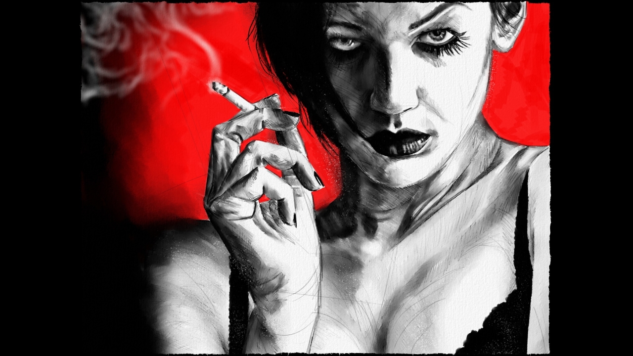smoking-woman